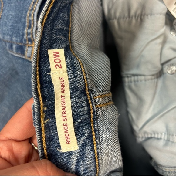Levi's ribcage straight ankle jeans NWT - Picture 5 of 9